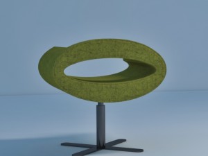 chair nuuk Modelo 3D