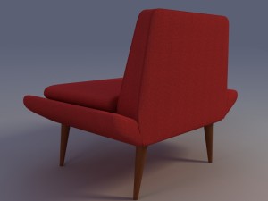 chair wall Modelo 3D