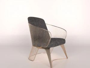 wire chair 3D Model