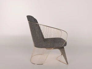 wire chair 3D Model