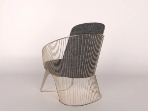 wire chair 3D Model