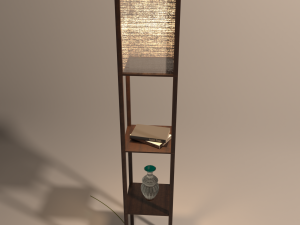 decorative shelf lamp 3Dモデル