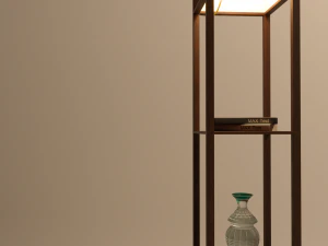 decorative shelf lamp 3D Model