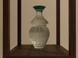 decorative shelf lamp 3D Model