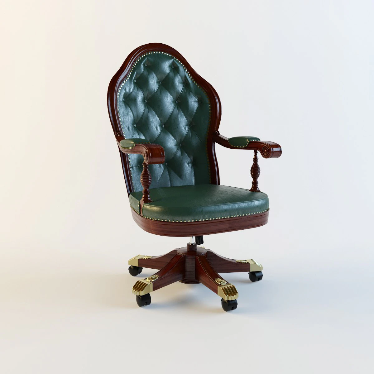 office chair 3D Model .c4d .max .obj .3ds .fbx .stl .blend 