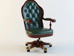 офісне крісло 3D Модель