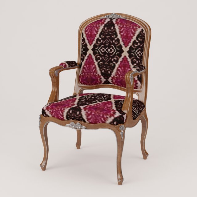 armchair Modello 3D .c4d .max .obj .3ds .fbx .stl .blend 