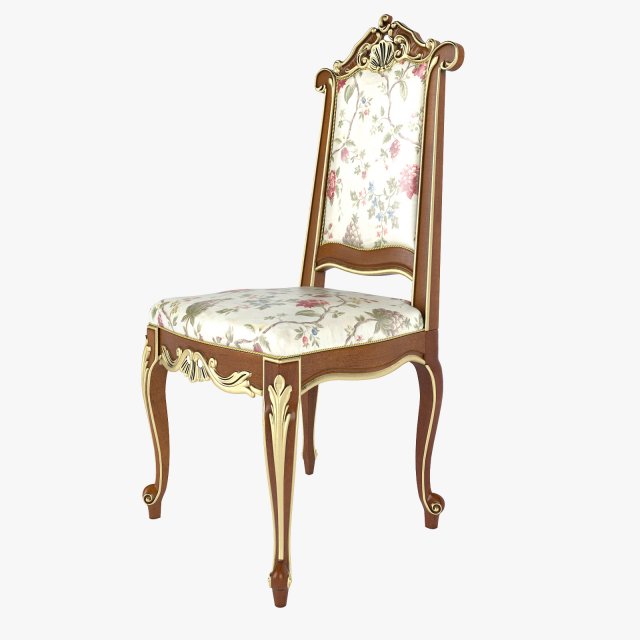 chair 3D Model .c4d .max .obj .3ds .fbx .stl .blend