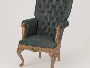 안락의자 3D 모델