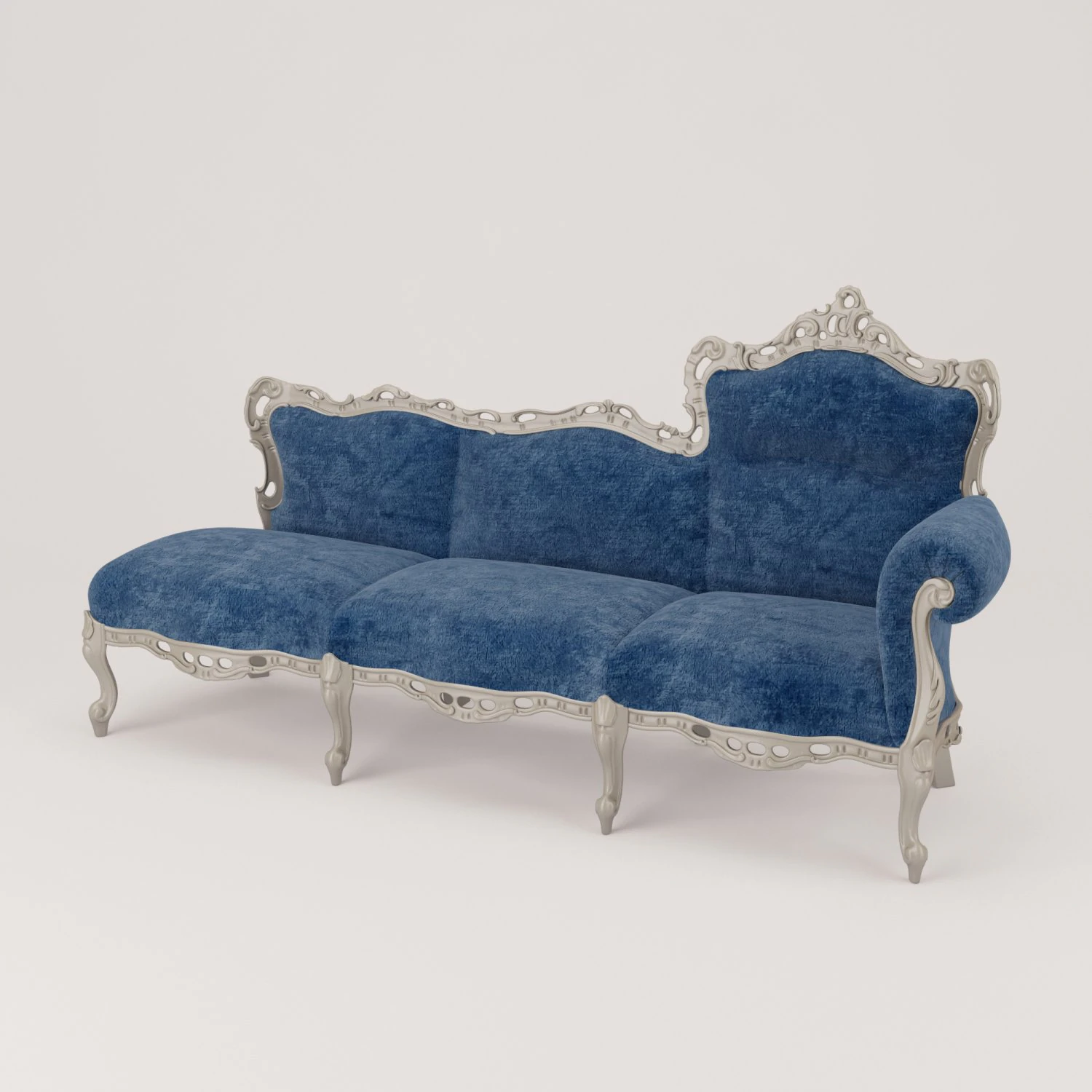 sof&aacute; Modelo 3D .c4d .max .obj .3ds .fbx .stl .blend 