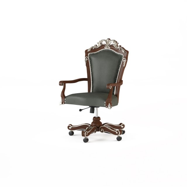 swivel chair Modelo 3D .c4d .max .obj .3ds .fbx .stl .blend 