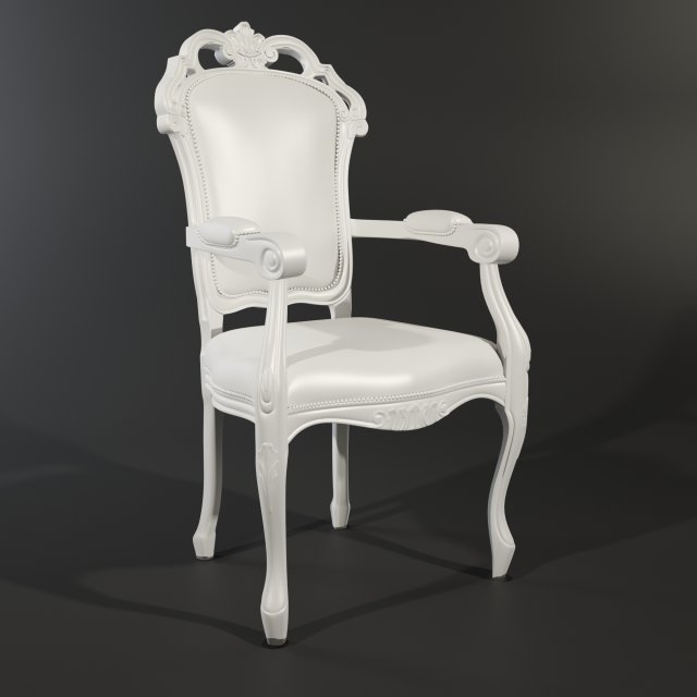 armchair 3Dモデル .c4d .max .obj .3ds .fbx .stl .blend