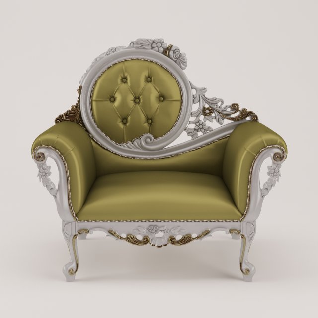 armchair Modello 3D .c4d .max .obj .3ds .fbx .stl .blend 