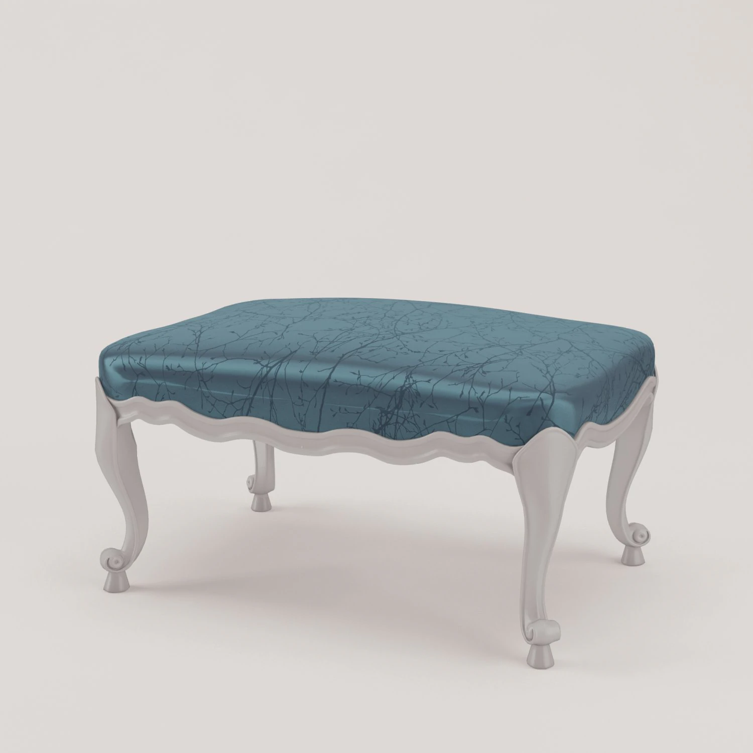 pouf 3D Model .c4d .max .obj .3ds .fbx .stl .blend 