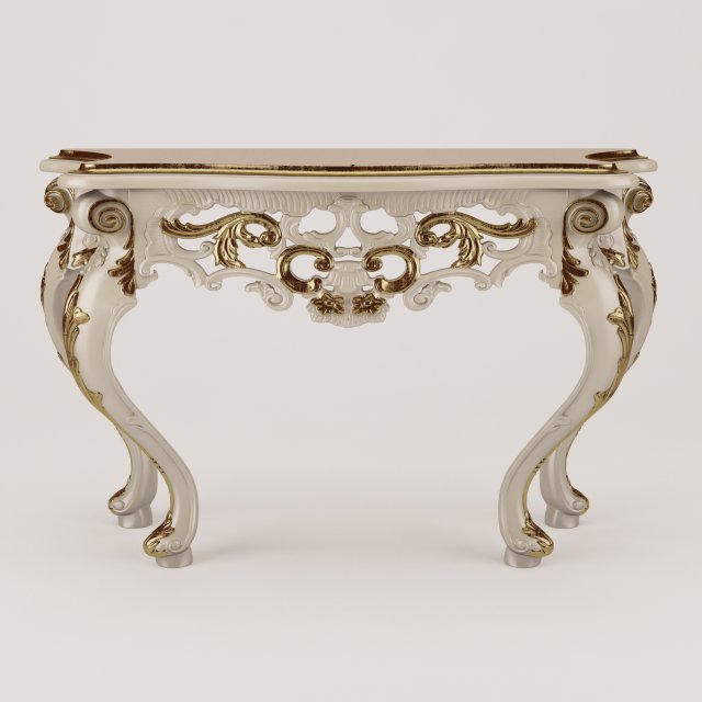 console table 3D Модель .c4d .max .obj .3ds .fbx .stl .blend