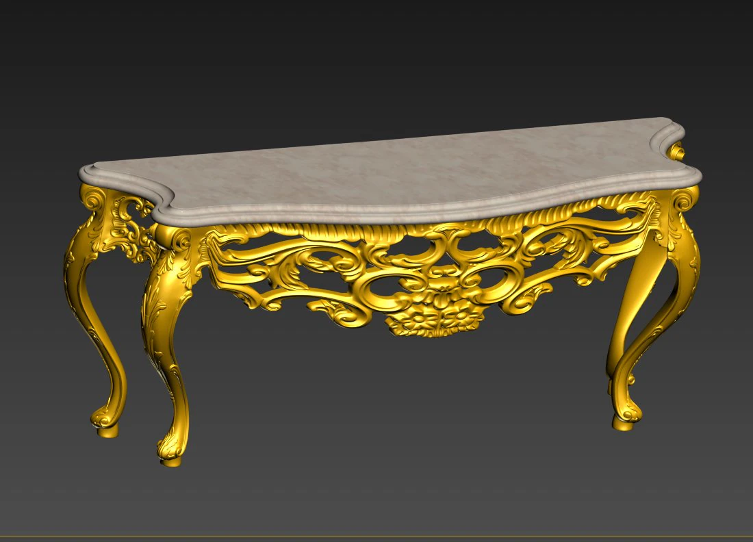 mesa console Modelo 3D .c4d .max .obj .3ds .fbx .stl .blend 