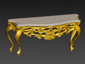 console table 3D Model