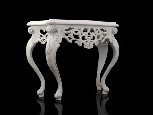 console table 3Dモデル