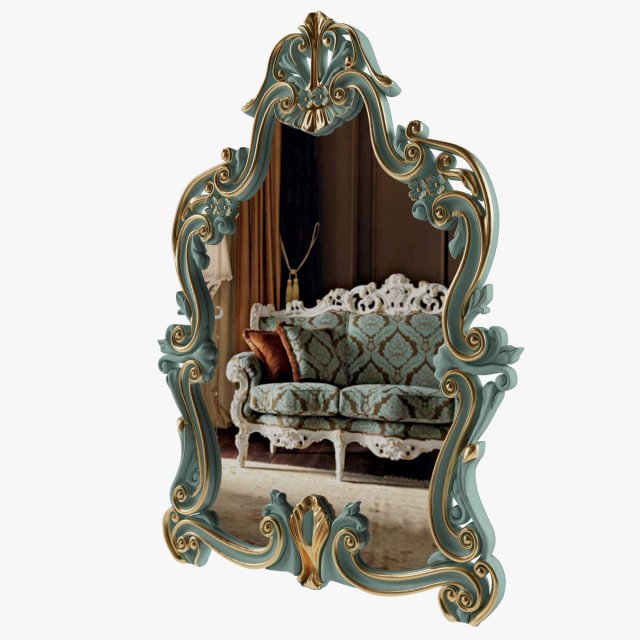 mirror Modelo 3D .c4d .max .obj .3ds .fbx .stl .blend 