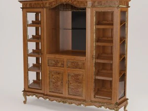 vetrina delle bottiglie Modello 3D