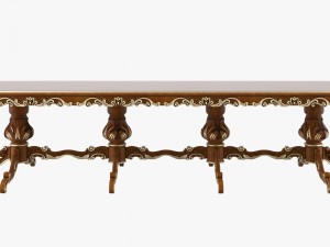 oval table 3D Model