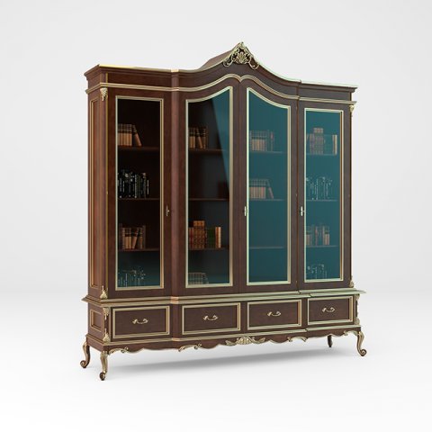 bookcase 3Dモデル .c4d .max .obj .3ds .fbx .stl .blend 