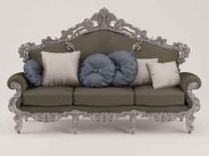 luxury sofa Modèle 3D