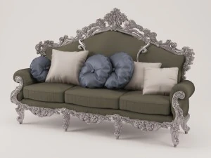 luxury sofa 3D Model