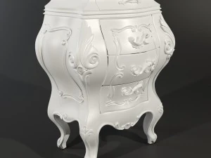 stolik nocny Model 3D