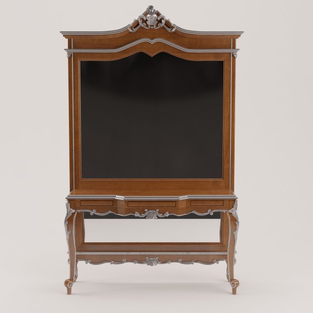 panel and console Modelo 3D .c4d .max .obj .3ds .fbx .stl .blend 