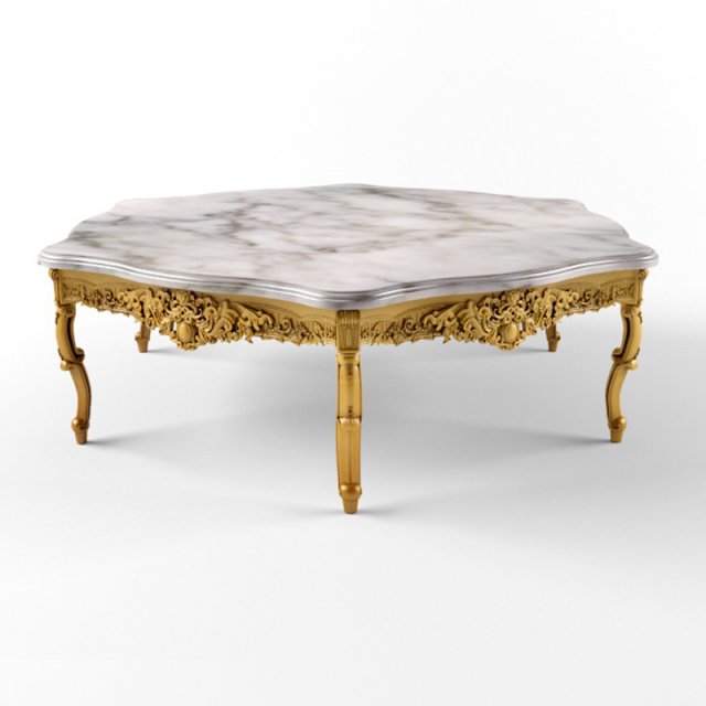 coffee table 3D Model .c4d .max .obj .3ds .fbx .stl .blend 