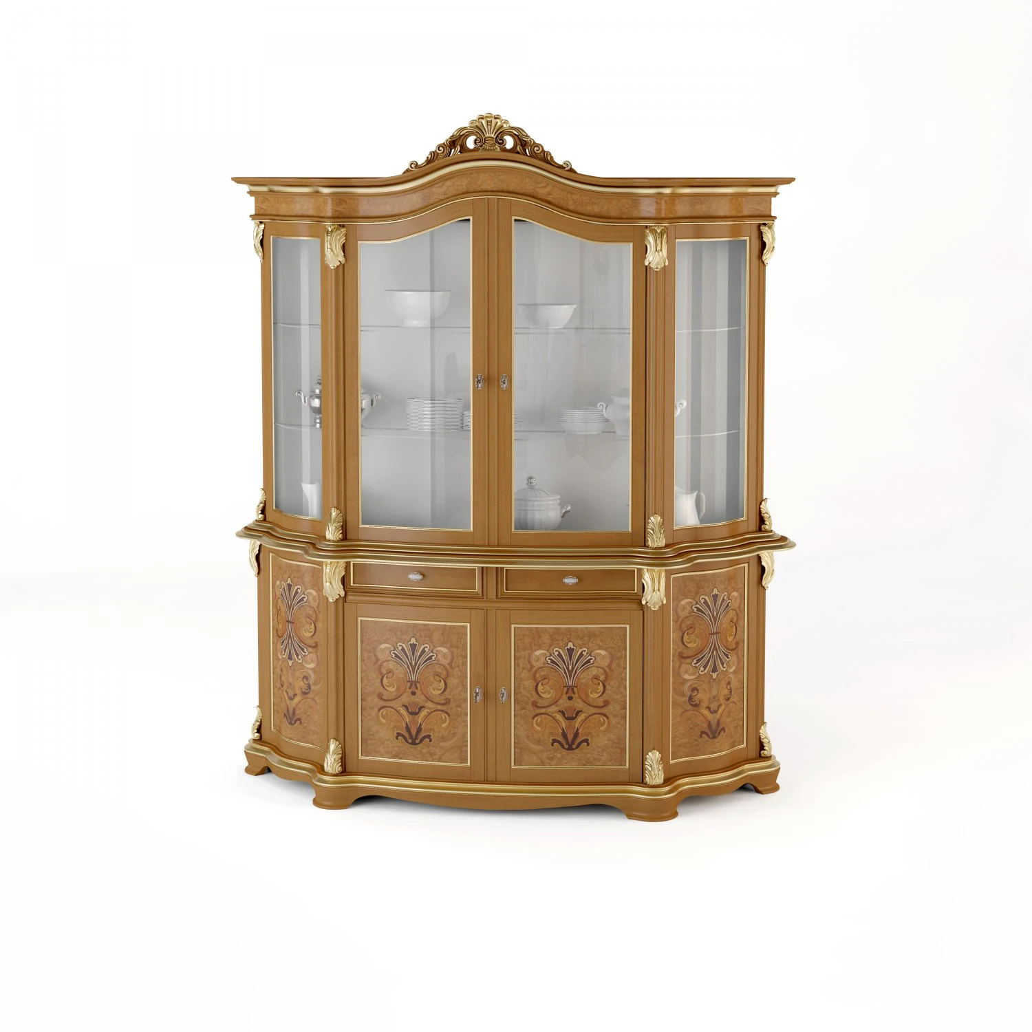 door display cabinet 3D Model .c4d .max .obj .3ds .fbx .stl .blend 