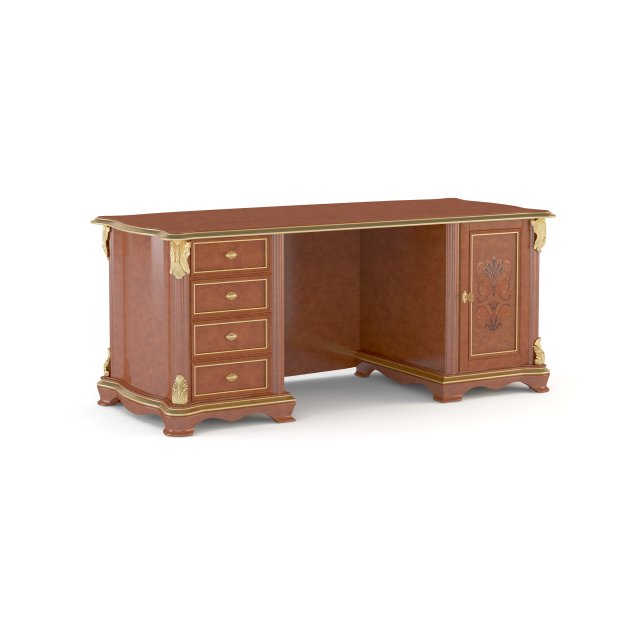 desk 3D-Modell .c4d .max .obj .3ds .fbx .stl .blend 