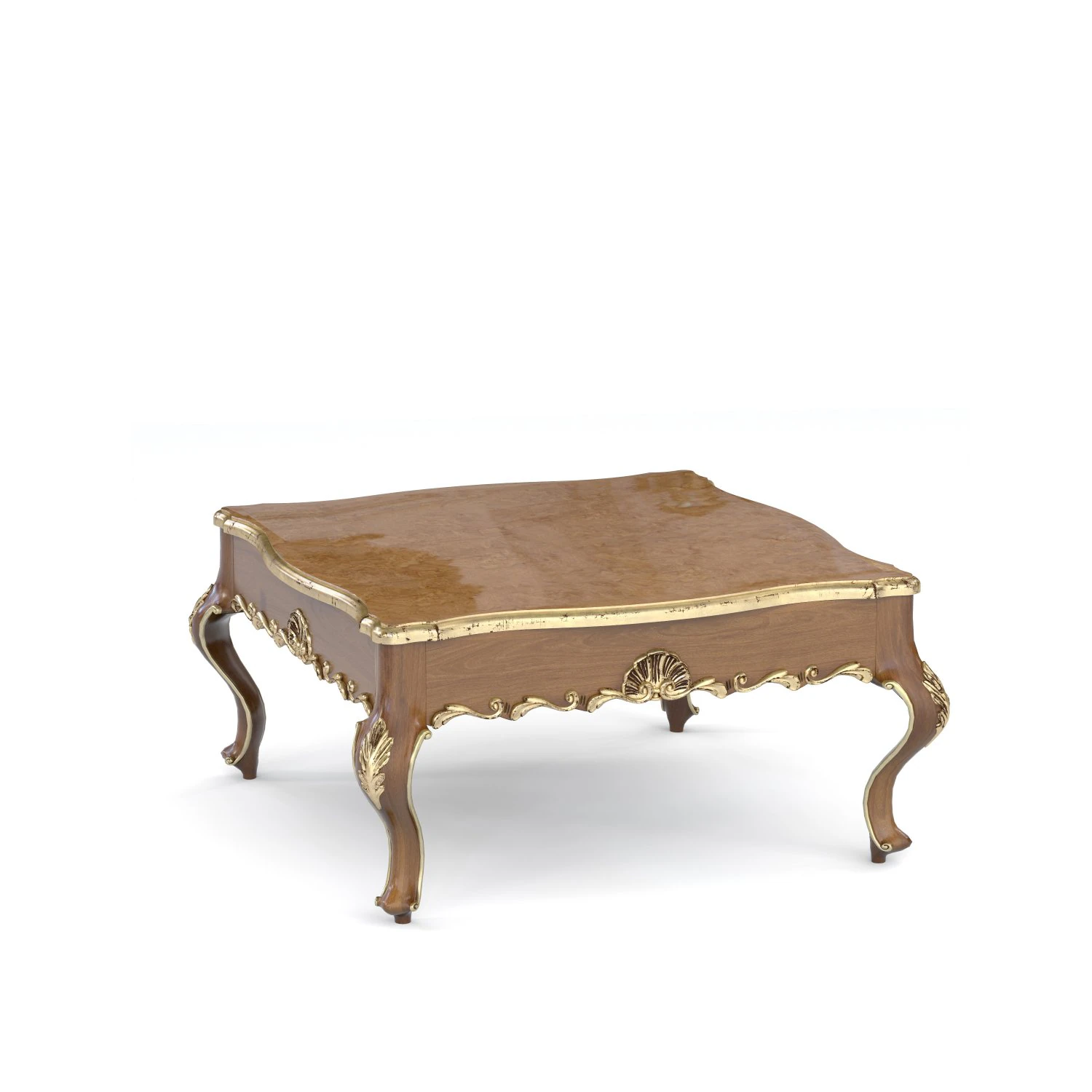 square coffee table 3D Model .c4d .max .obj .3ds .fbx .stl .blend 