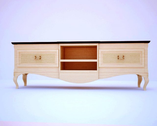 cabinet 3D Model .c4d .max .obj .3ds .fbx .stl .blend 
