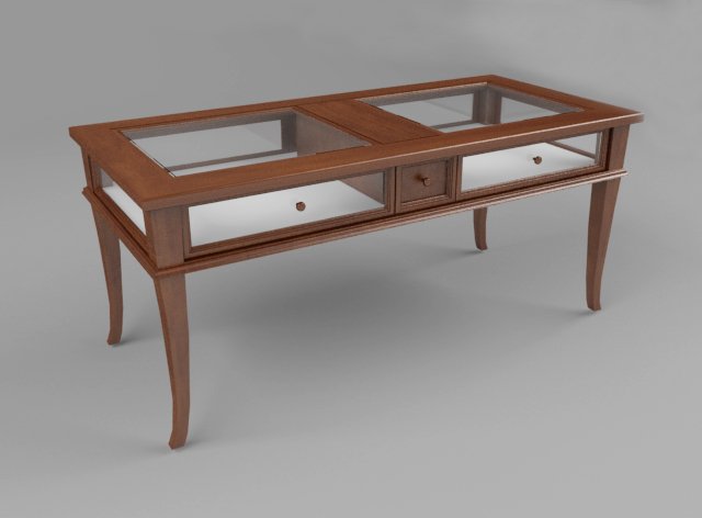 coffee table 3D-Modell .c4d .max .obj .3ds .fbx .stl .blend 