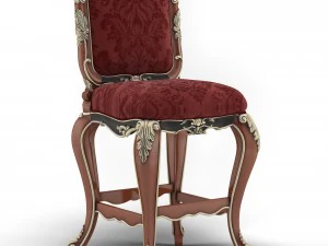 stołek luksusowy Model 3D