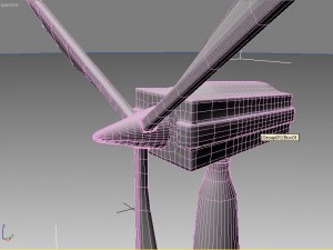 wind generator 3D-Modell