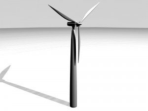 wind generator 3D-Modell
