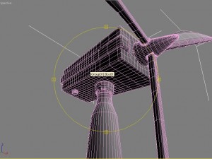 wind generator 3D-Modell