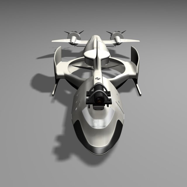 airplane prototype paa 01 Model Cetak 3D .c4d .max .obj .3ds .fbx .stl .blend 