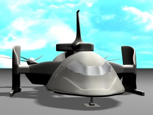 airplane prototype paa 02 Modelo 3D