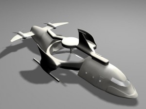 airplane prototype paa 02 Modelo 3D