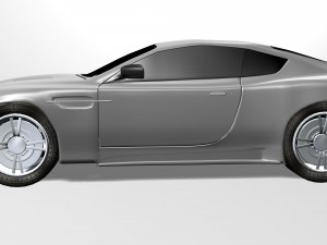 aston martin db9 coupe 3D Модель