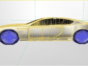 aston martin db9 coupe 3D Модель