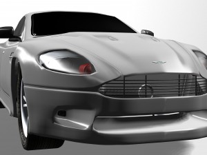 aston martin db9 coupe 3D Модель