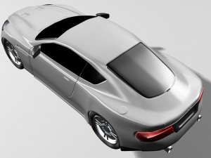 aston martin db9 coupe 3D Модель