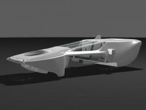 air car Modèle 3D