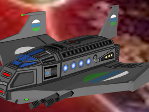 space ship Modèle 3D