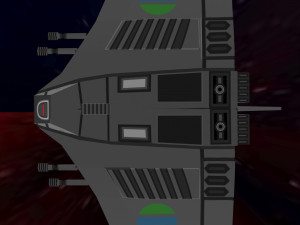 space ship 3D Model